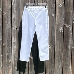 Dip white cropped pants size 4